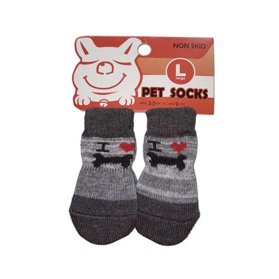 MIA&OSHI PET BOUTIQUE - MEDIAS ANTIDESLIZANTES PARA MASCOTAS PERROS Y GATOS TALLA L