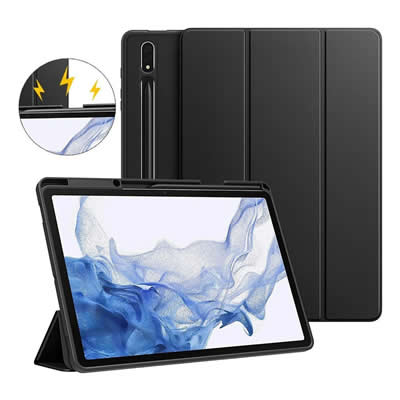 MOKO CASE GALAXY TAB S8 PLUS X800 X806 + PEN HOLDER FUNDA