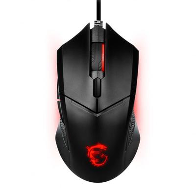 MSI GAMING MOUSE CLUTCH GM08 4200 DPI BLACK 6 BUTTONS USB