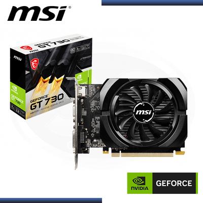 MSI TARJETA DE VIDEO NVIDIA GEFORCE GT 730 4GB DDR3 64-BIT