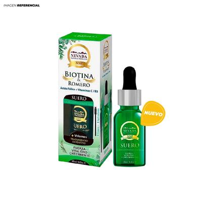 NEVADA NATURAL PRODUCTS ACEITE PARA LAS CEJAS DE BIOTINA Y ROMERO CRECE PELO 15 ML