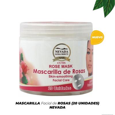 NEVADA NATURAL PRODUCTS MASCARILLA FACIAL DE ROSAS