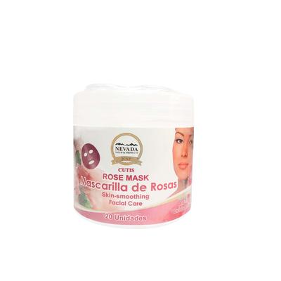 NEVADA NATURAL PRODUCTS MASCARILLA ROSAS PARA ROSTRO 20 UNID