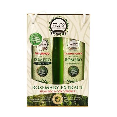 NEVADA NATURAL PRODUCTS ROMERO CRECEPELO CRECIMIENTO CAPILAR + SHAMPOO ROMERO CRECEPELO + ACONDICIONADOR 420 ML