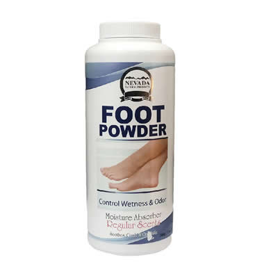 NEVADA NATURAL PRODUCTS TALCO PARA PIES FOOT POWDER REFRESCANTE NEVADA