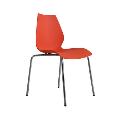 OFIDEAS SILLA DE COMEDOR DISEÑO BRENDA COLOR ROJO