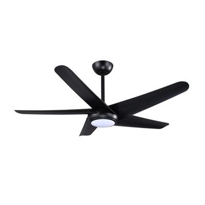 ORANGE VENTILADOR DE TECHO LED 52" 5 ASPAS NEGRO CON CONTROL REMOTO BERLIN