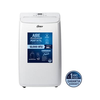 OSTER AIRE ACONDICIONADO SMART FRIO/CALOR/DESHUMEDECEDOR 12000/10000 (BTU/H) OSPACPOR1210FWE