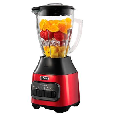 OSTER LICUADORA 6 VELOCIDADES 1.5 LITROS BLSTPEG CPB ROJO BLSTPEGCPB