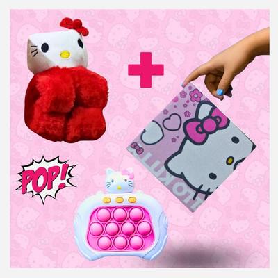 PACK SANRIO POP IT CON BRAZALETE MUSICAL HELLO KITTY PACK SANRIO