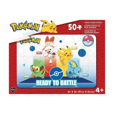 POKEMON PUZZLE DE 50 PIEZAS: TAMAÑO EXTRA GRANDE 50 PIEZAS