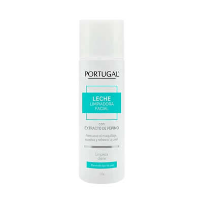 PORTUGAL LECHE LIMPIADORA FACIAL CON EXTRACTO DE PEPINO 210 ML