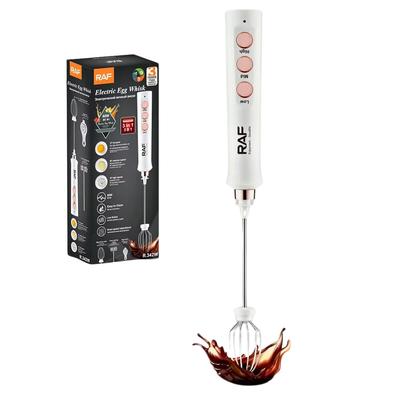 RAF BATIDOR MANUAL DE HUEVOS Y CAFE ELECTRICO 3 EN 1 BLANCO R.342