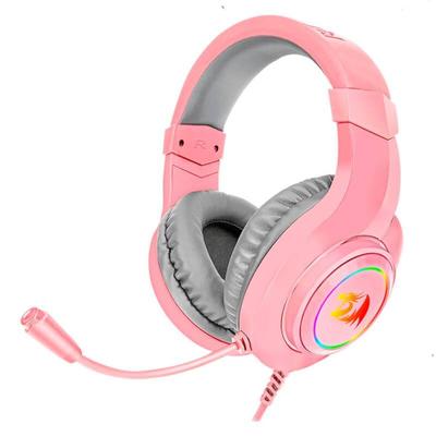 REDRAGON AUDIFONO HYLAS H260 RGB MULTIPLATAFORMA PINK REDRAGON H260