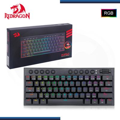 REDRAGON TECLADO HORUS MINI PRO K632 60% RGB WIRELESS SWITCH RED
