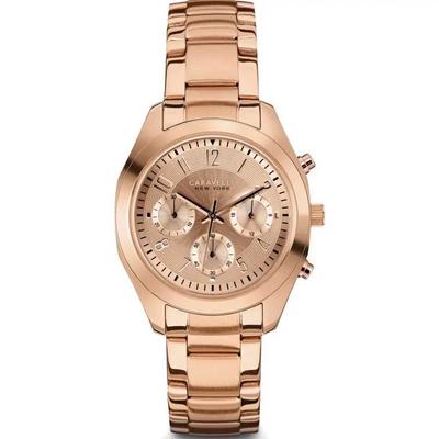 RELOJ CARAVELLE BY BULOVA MUJER 44L115 ANALOGICO ELEGANTE - ORO ROSA