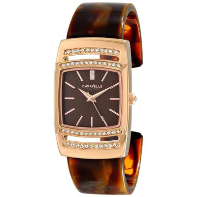 RELOJ CARAVELLE NEW YORK MUJER 44L150 ANALOGICO CON PIEDRAS - CAREY