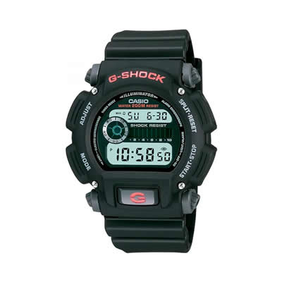 RELOJ CASIO G-SHOCK DIGITAL DW9052 1VCG ORIGINAL NEGRO-LOAIZAR RESINA