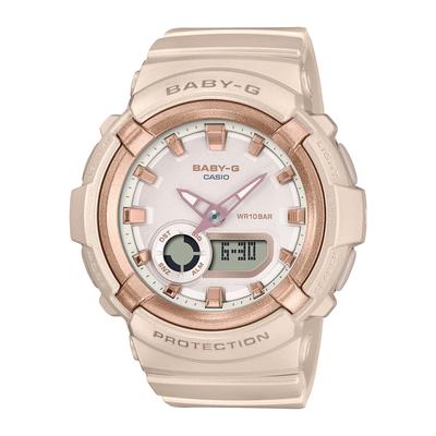 RELOJ CASIO MUJER ANALOGO BGA-280BA-4A BABY-G ROSADO RESINA