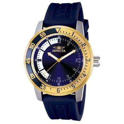 RELOJ HOMBRE ANALOGO INVICTA 12847 GENERICO BANDA AZUL ACERO INOXIDABLE