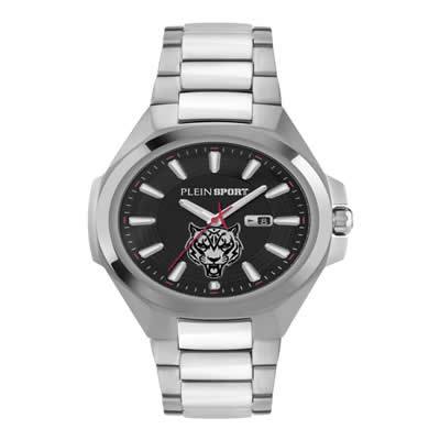 RELOJ PLEIN SPORT TIGERMASTER DE SILICONA PARA HOMBRE EN ACERO INOXIDABLE