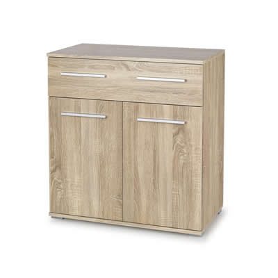 R&R MUEBLES COMODA FIORI MODERNA ANA 2 PUERTAS 1 CAJON