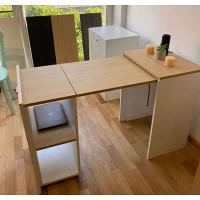 R&R MUEBLES ESCRITORIO ALICIA 55 CM X 35 CM