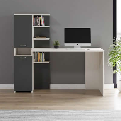 R&R MUEBLES ESCRITORIO MODERNO GENZO 150 CM X 60 CM