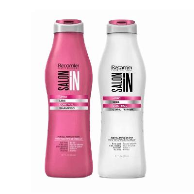 SALON IN SET LISS CONTROL SHAMPOO 300ML + ACONDICIONADOR 300ML SALON IN 300ML