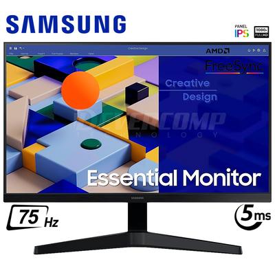 SAMSUNG MONITOR FULL HD IPS 24" LS24C310EALXPE 75HZ HDMI VGA