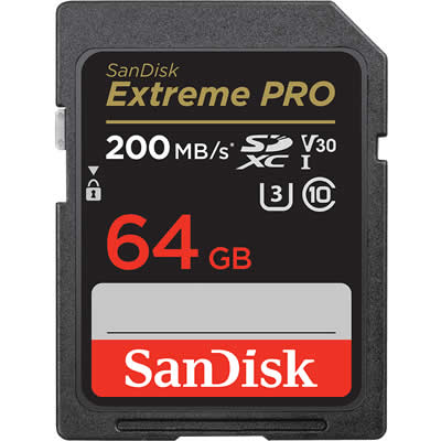 SANDISK TARJETA SDXXY-064G-GN4IN 64 GB SDXC UHS-I C10 U3 V30 4 K UHD MEMORIA MICRO SD 64GB