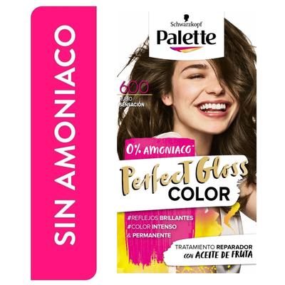 SCHWARZKOPF KIT TINTE PARA CABELLO PALETTE TONO RUBIO SENSACION 600