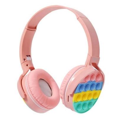 SEISA AUDIFONOS POP IT BLUETOOTH COLOR ROSADO EJ-P361 LEGANS SEISA EJ-P361