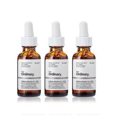 SERUM CAFFEINE SOLUTION 5% + EGCG THE ORDINARY 30ML 3 UNIDADES