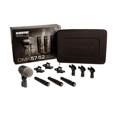 SHURE KIT DE MICROFONOS PARA BATERIA DMK57 52 DMK57-52