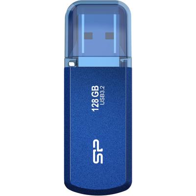 SILICON POWER UNIDAD FLASH USB 3.2 HELIOS 202 DE 128GB AZUL