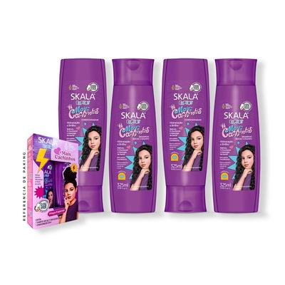 SKALA SHAMPOO + ACONDICIONADOR MAIS CACHINHOS SKALA EXPERT 2 UNIDADES 325ML