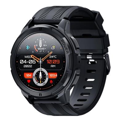 SMARTWATCH C25 CON LLAMADAS BLUETOOTH AMOLED 1.43' FRECUENCIA CARDIACA PRESION Y DEPORTES