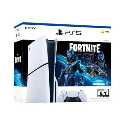 SONY CONSOLA PLAYSTATION 5 SLIM CON LECTORA + BUNDLE FORTNITE 1TB SSD