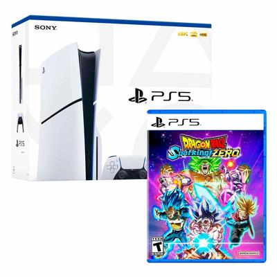 SONY CONSOLA PLAYSTATION 5 SLIM CON LECTOR DE DISCOS + DRAGON BALL SPARKING ZERO