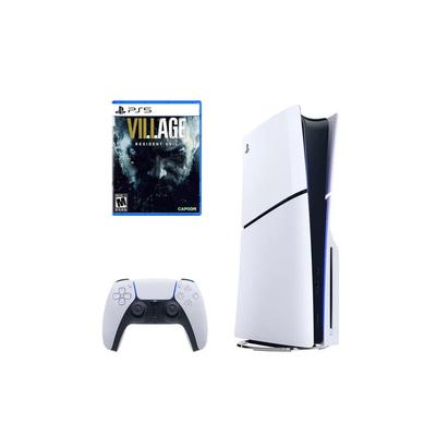 SONY CONSOLA PLAYSTATION 5 SLIM LECTORA DE DISCOS + RESIDENT EVIL VILLAGE