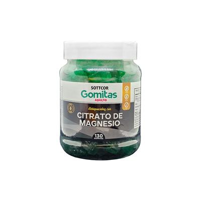 SOTTCOR GOMITAS ADULTOS CITRATO DE MAGNESIO 130 GOMITAS