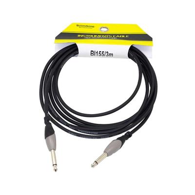 SOUNDKING CABLE 1 PLUG MONO 6.3MM A 3MTS BI155/3M