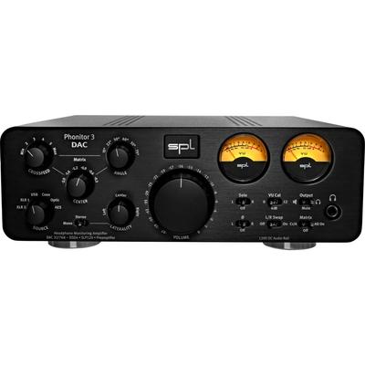 SPL PHONITOR 3 AMPLIFICADOR DE AURICULARES DAC Y CONTROLADOR MONITOREO PARA PRODUCTORES INGEN