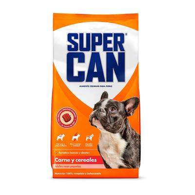 SUPERCAN COMIDA PARA PERROS SUPERCAN RAZA PEQUEÑA ADULTO DE CARNE 3KG