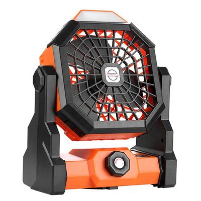 TECNO VEA VENTILADOR DE CAMPING RECARGABLE 270° CON GANCHO ILUMINACION LED FSX3 PORTATIL