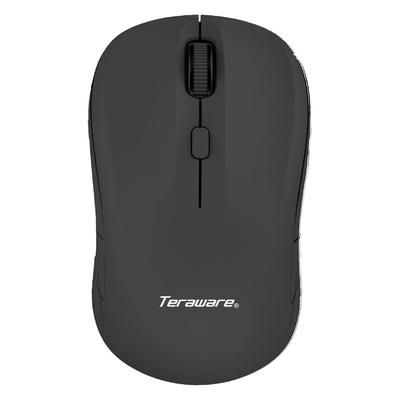 TERAWARE MOUSE INALAMBRICO MO-211W 1600 DPI 4 BOTONES RECEPTOR USB USA 1 PILA AA NEGRO MO-211W-BLACK