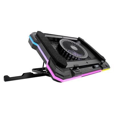 TEROS COOLER PARA LAPTOP TE-7133N RGB DE 14 HASTA 19 LED AGUA