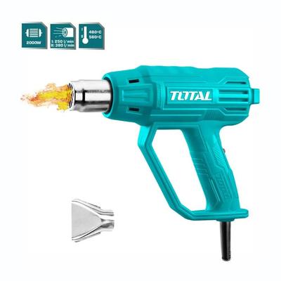 TOTAL TOOLS PISTOLA DE CALOR 2000W AIRE CALIENTE INDUSTRIAL TOTAL - TB200365