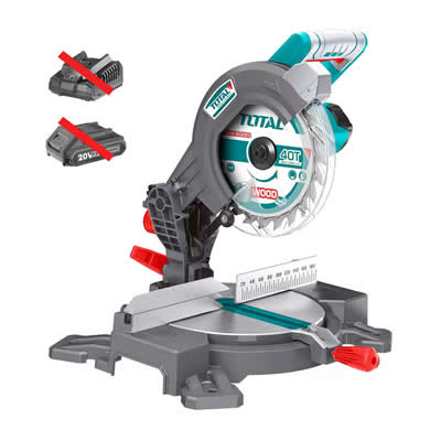 TOTAL TOOLS SIERRA INGLETADORA TOTAL 20V CORTADORA MADERA INDUSTRIAL